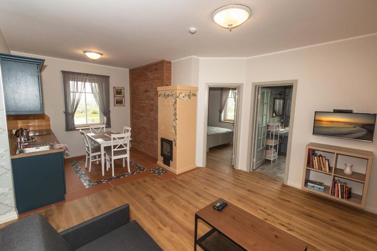 Ferienwohnung Melnmuize Karklė Exterior foto
