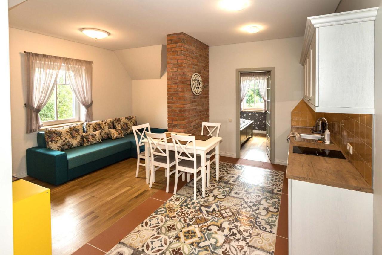 Ferienwohnung Melnmuize Karklė Exterior foto