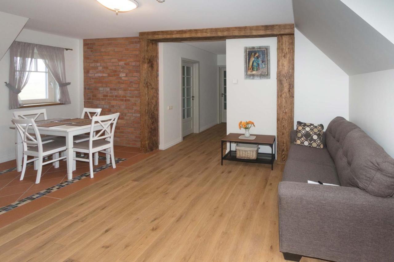 Ferienwohnung Melnmuize Karklė Exterior foto